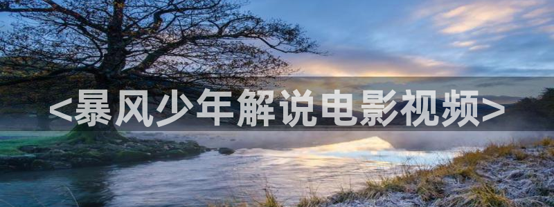 茄子视频视频：<暴风少年解说电影视频>