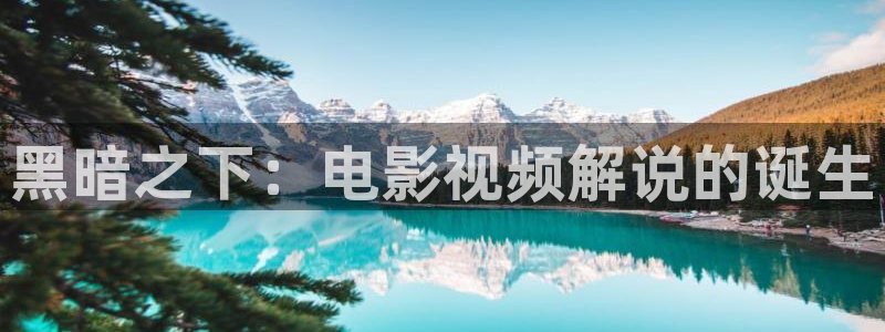 樱桃茄子视频：黑暗之下：电影视频解说的诞生